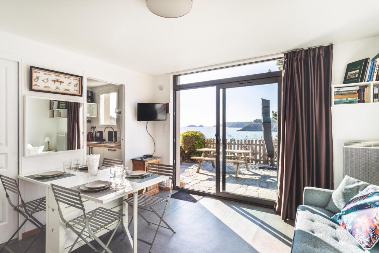 Jardin Sur L'Eau - Appt Vue Mer 康卡勒 外观 照片