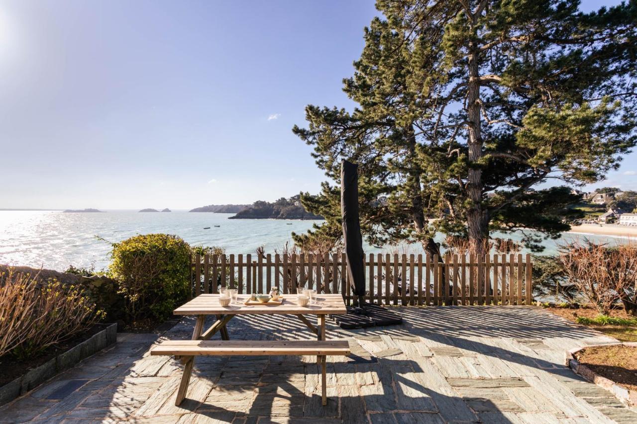 Jardin Sur L'Eau - Appt Vue Mer 康卡勒 外观 照片